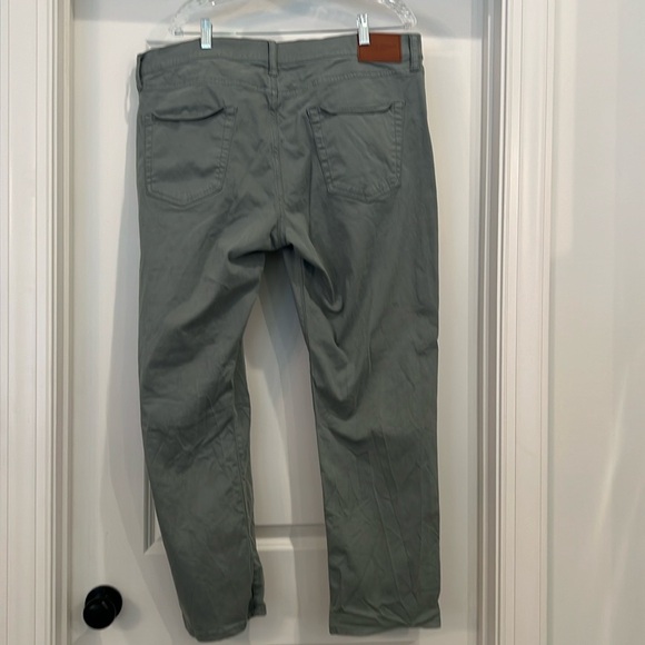 Lucky Brand Athletic Straight Jeans Light Green 40X30 - Picture 3 of 4